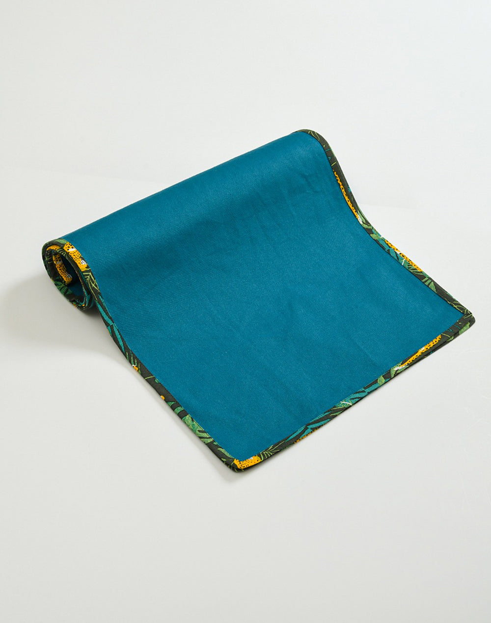 Solid Teal Table Runner - 100% Cotton