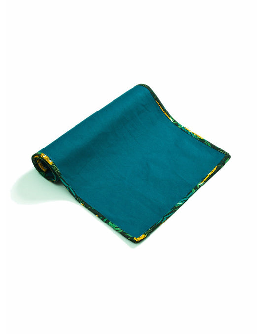Solid Teal Table Runner - 100% Cotton