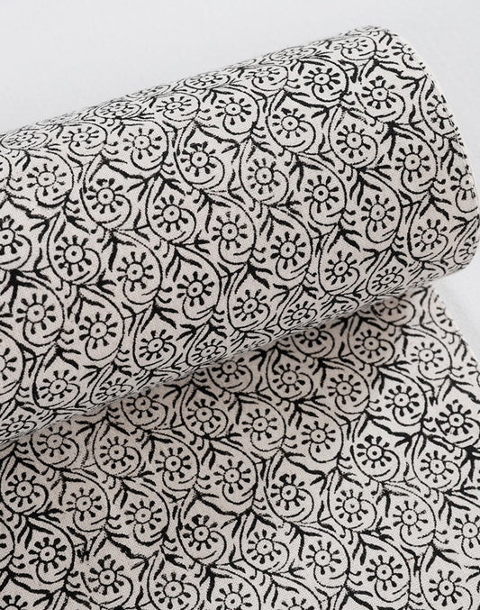 Minimal Floral Printed Table Runner - 100% Cotton