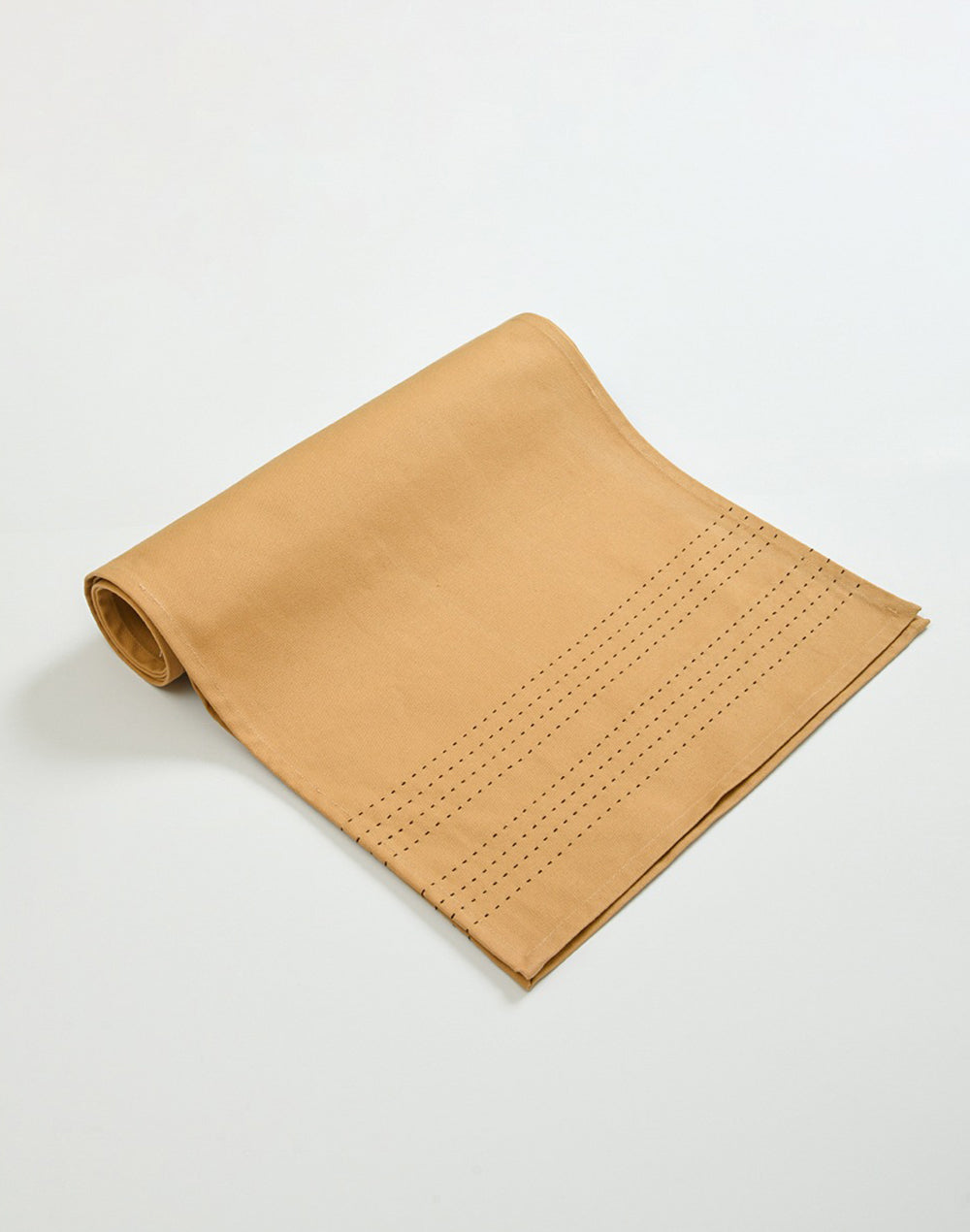 Solid Embroidered Table Runner