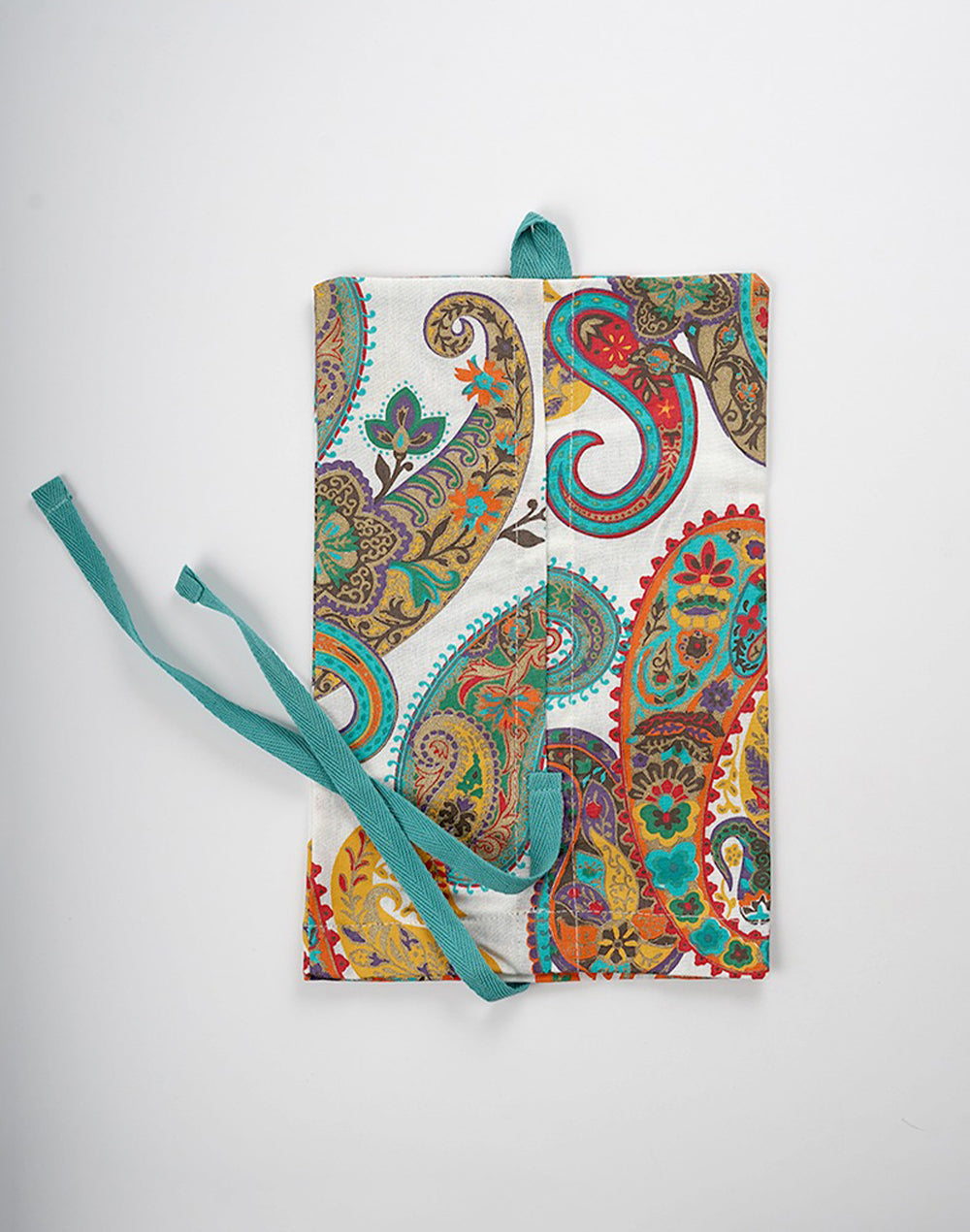 Multicolor Cotton tissue box cover