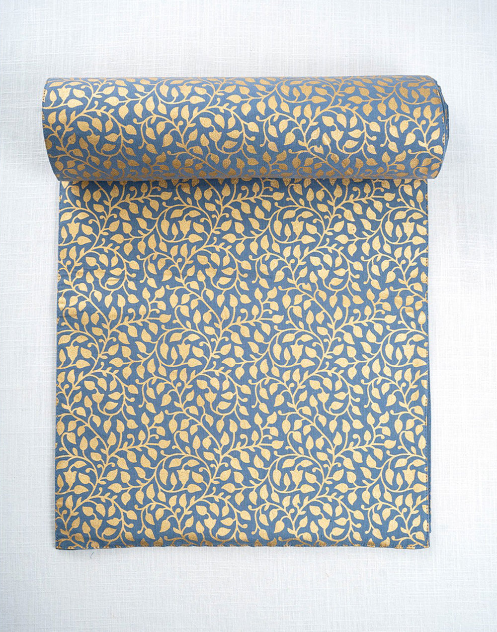 Gold Printed Decorative Center Table Runner