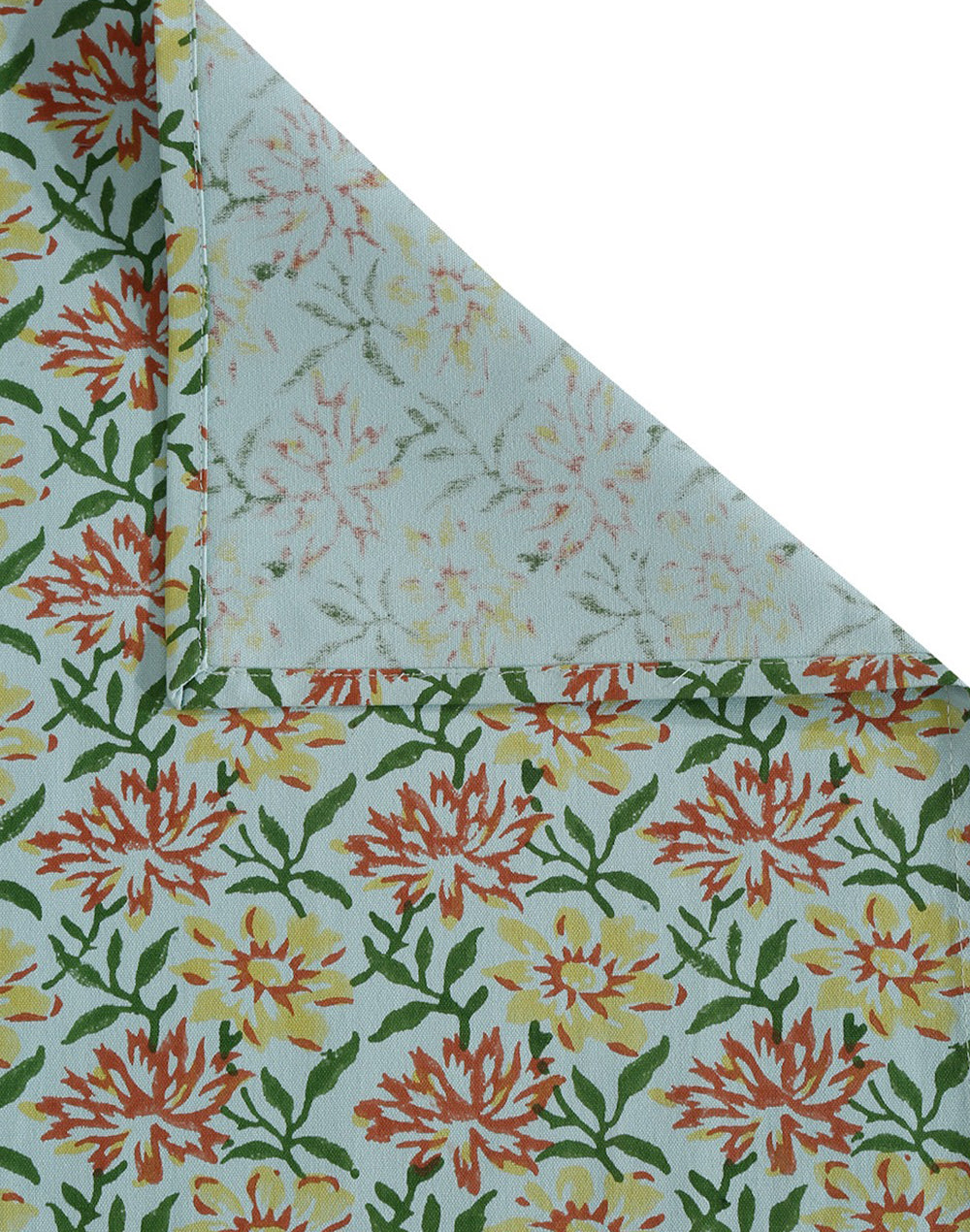 Floral Cotton Dining Table Runner