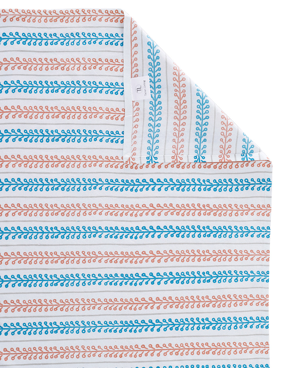 King Size - Printed Cotton Bedsheet Set With 2 Pillow Covers