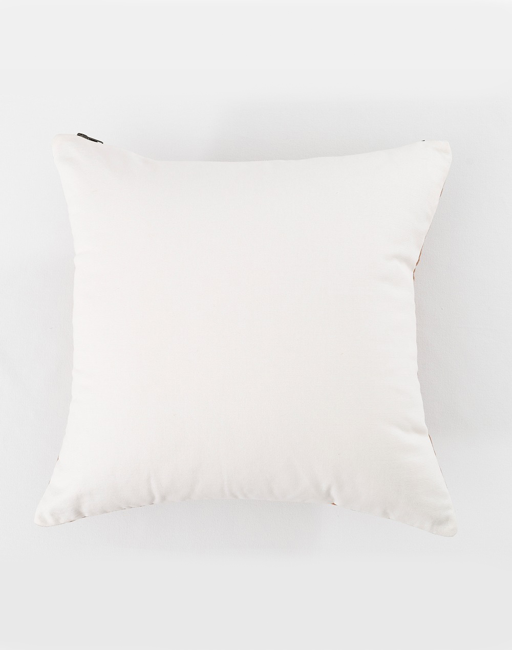 Set Of 2 - Brown Quilted Cushion Cover - 18" X 18"