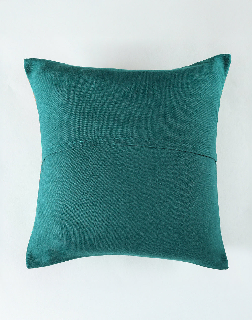 Set of 2 - Blue Floral Decortive Sofa Cushion Cover - 16"x16"