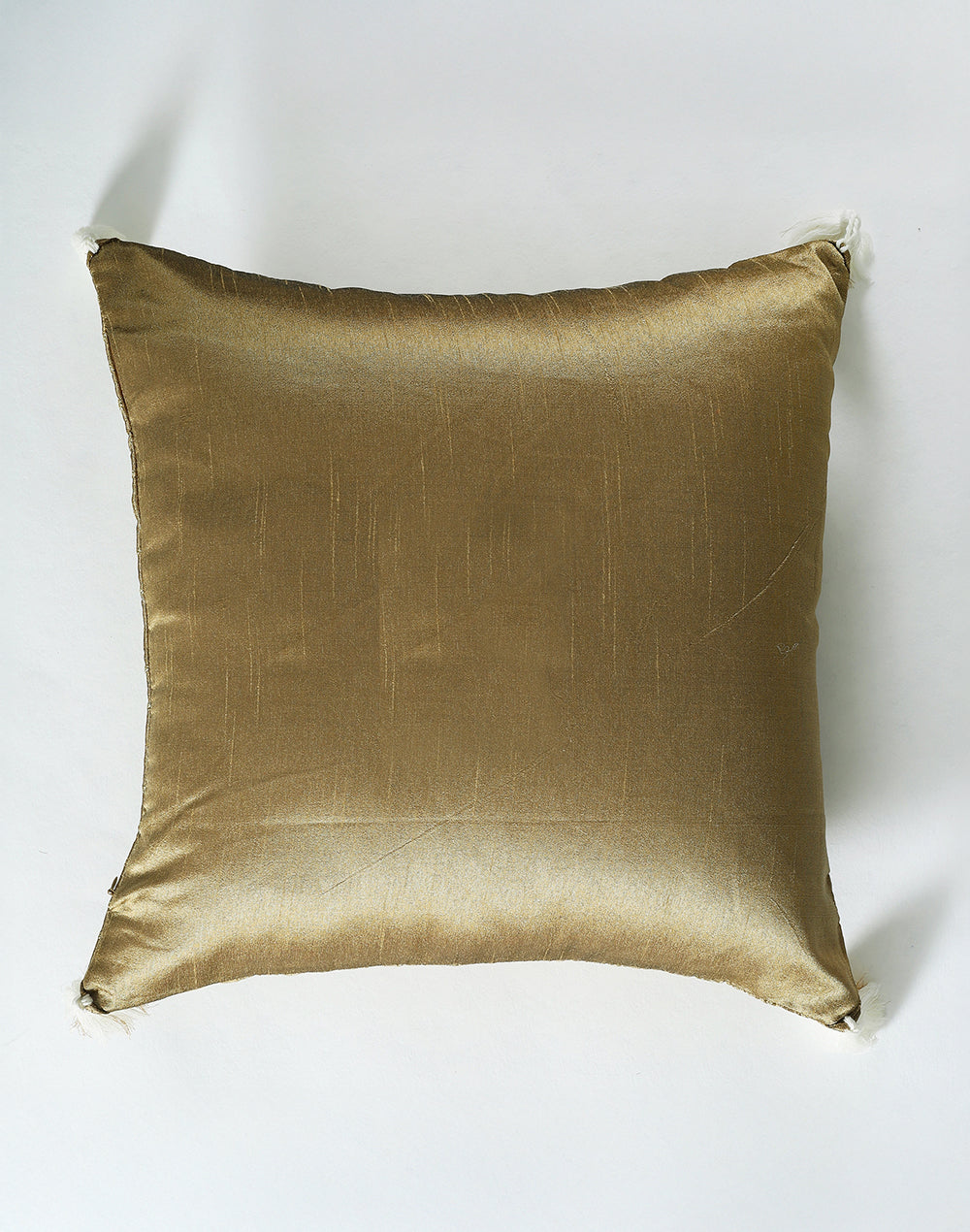 Set of 2 - Green Quilted Decorative Sofa Cushion Cover - 16"x16"