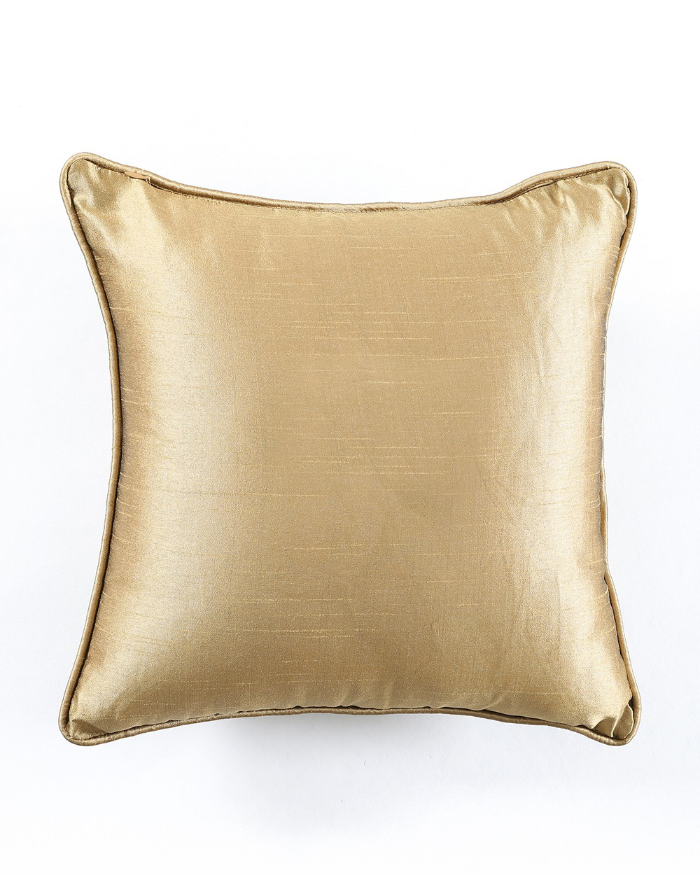 Set of 2 - Pine Gold Print Decorative Cushion Cover - 16"x16"