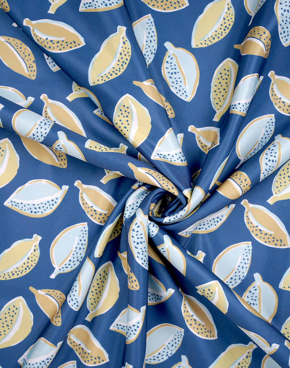 Blue Abstract Bedsheet Set with Pillow Cover