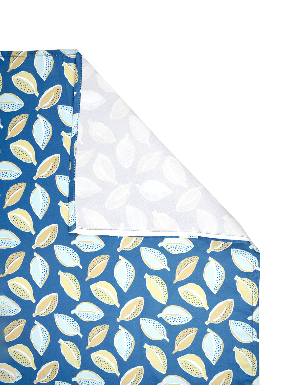 Blue Abstract Bedsheet Set with Pillow Cover