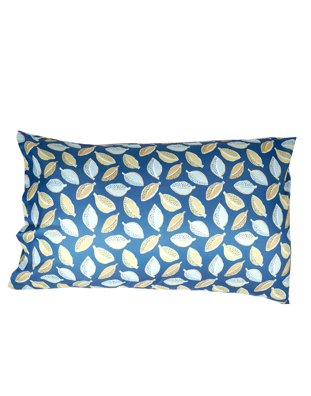 Blue Abstract Bedsheet Set with Pillow Cover