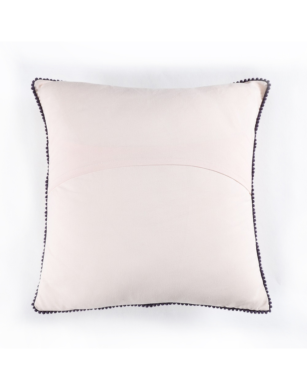 Set of 3 - Solid and Printed Cotton Cushion Cover Set - 16"x16"
