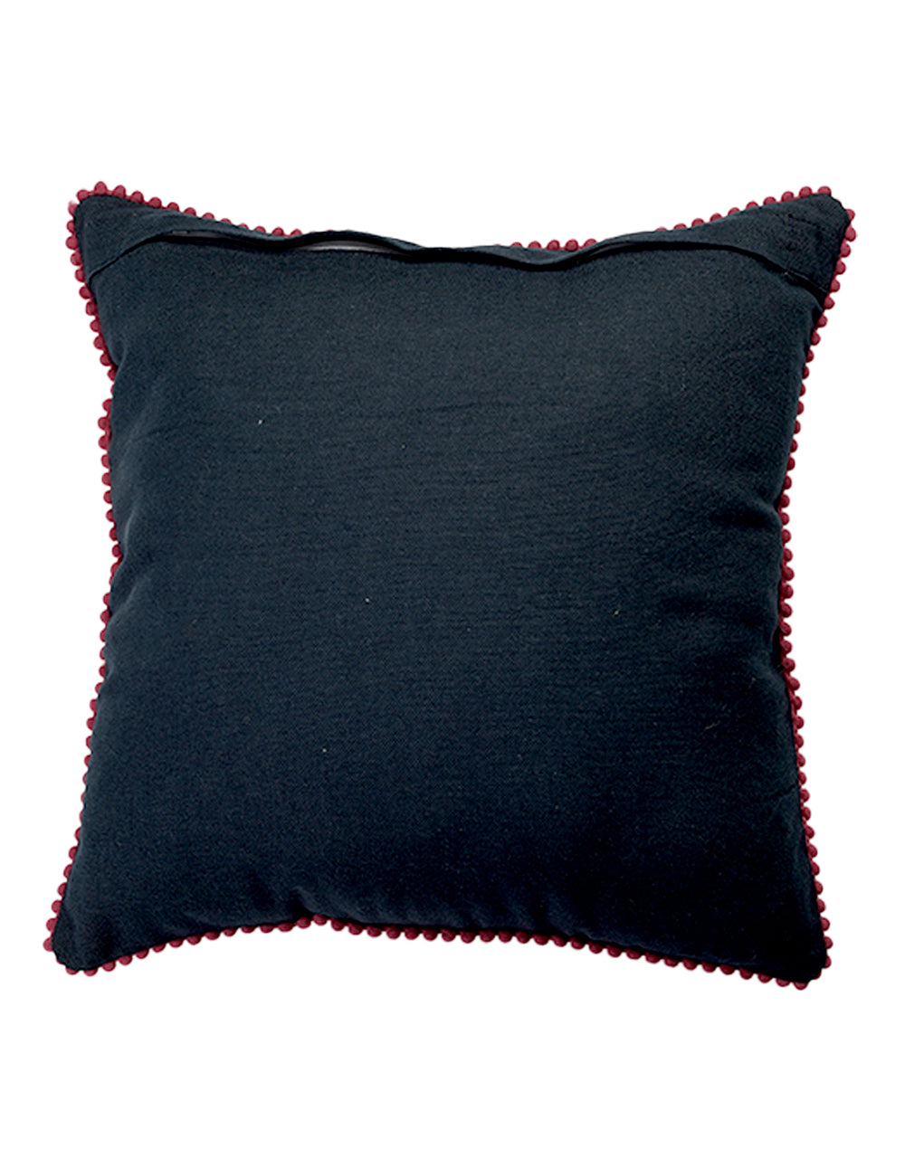 Set Of 2 - Cotton Cream Cushion Cover - 12"X12"