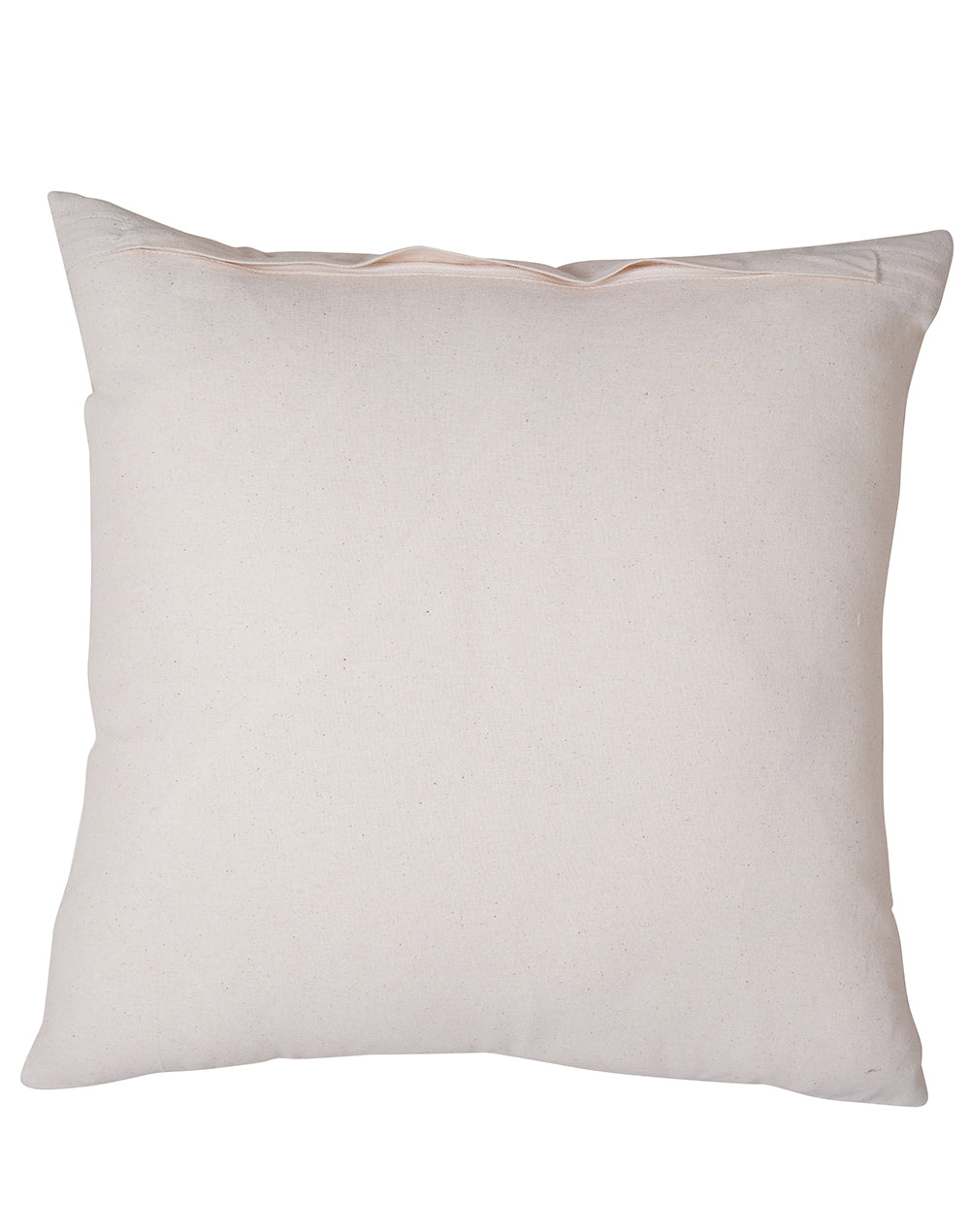 Set Of 2 - Leaf Printed Duck Cushion Cover - 16"X16"