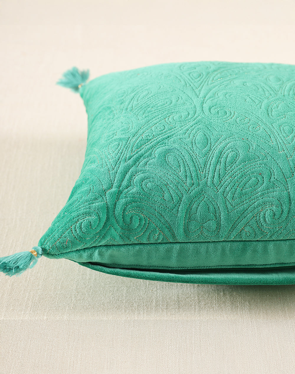CUSHION COVER Embroidery FLORALZARI Embroidery