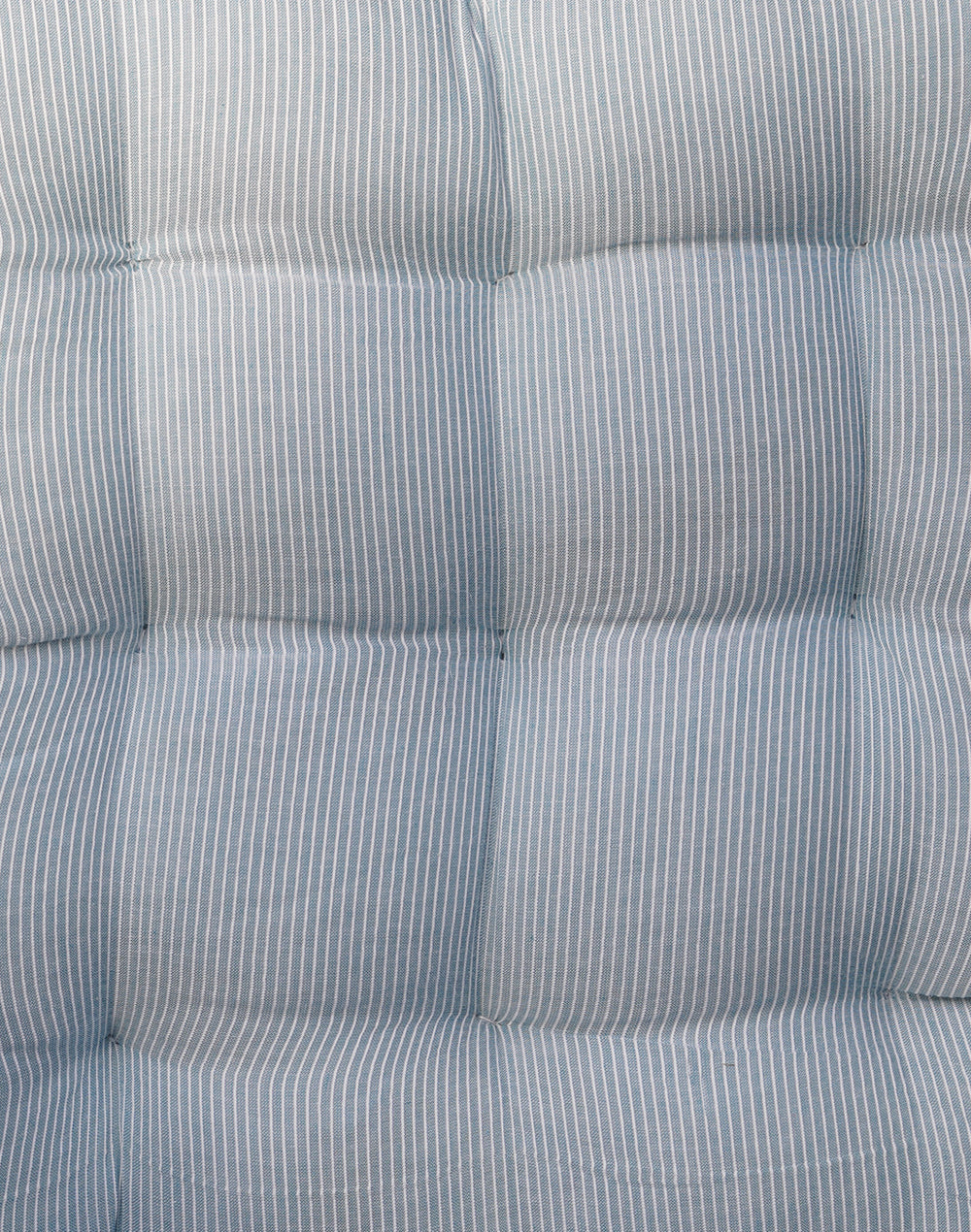 Blue Stripes Chairpad / Floor Cushion