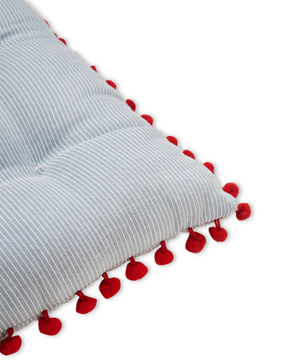 Blue Stripes Chairpad / Floor Cushion