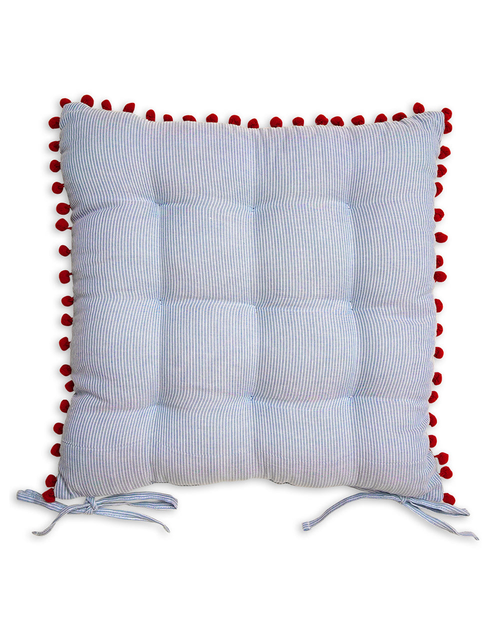 Blue Stripes Chairpad / Floor Cushion