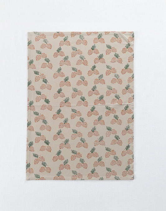 Berry Christmas Cotton Kitchen Towel- Set of 3