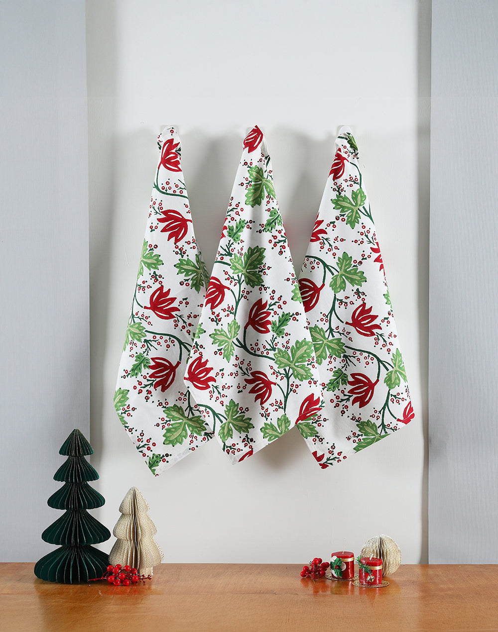 Christmas Kitchen Towel Set of 3 LOTUS BALE