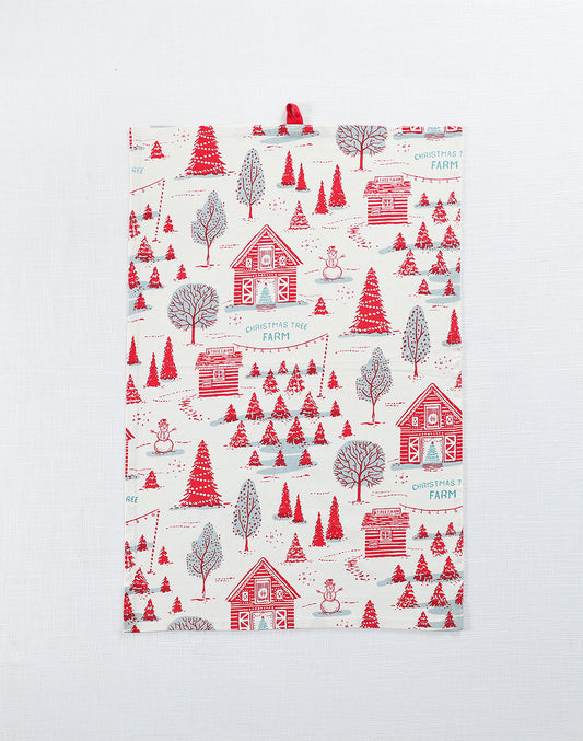 Christmas Cotton Kitchen Towel- Set of 3