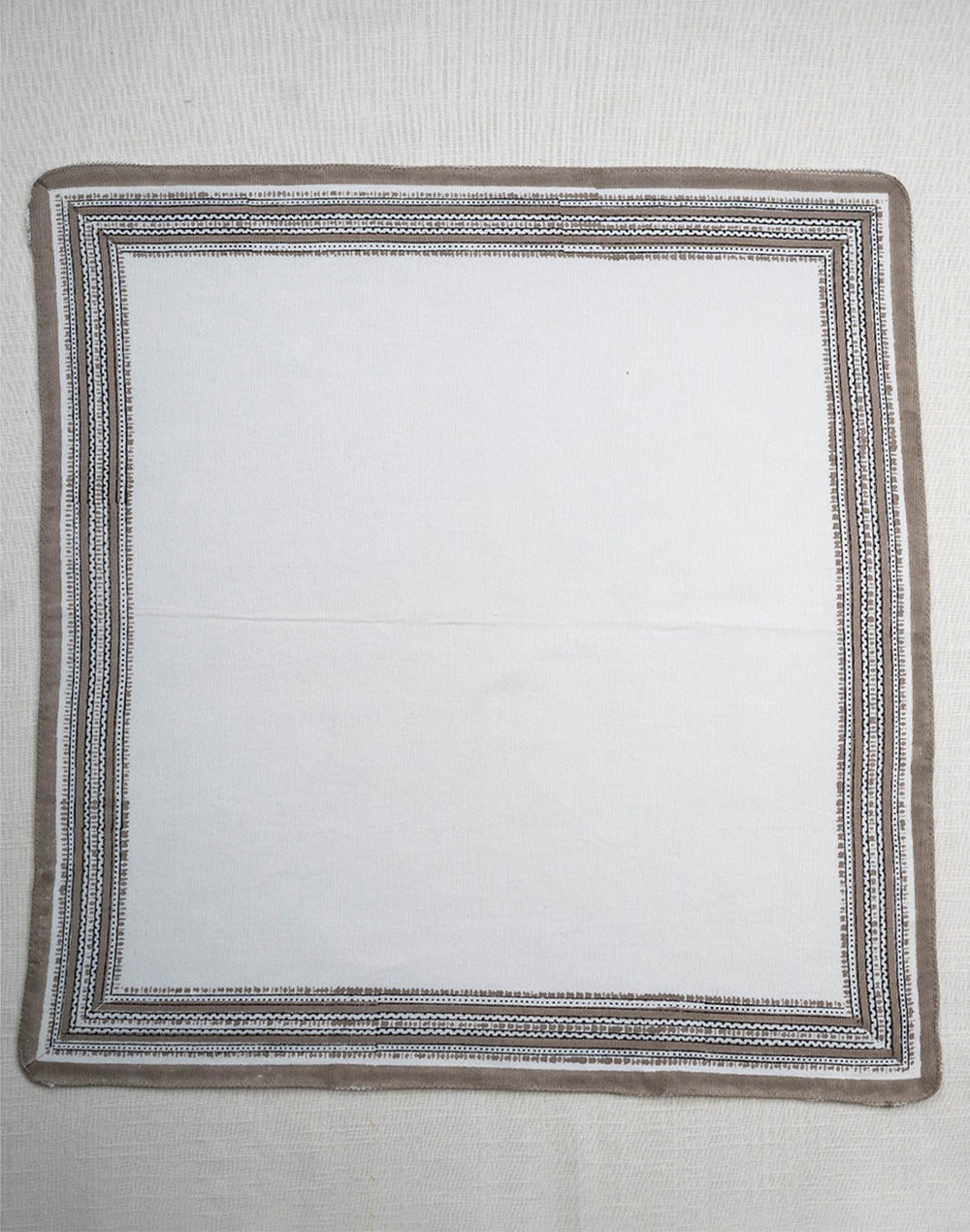 Set Of 6 -20"X20" White Cotton Napkin