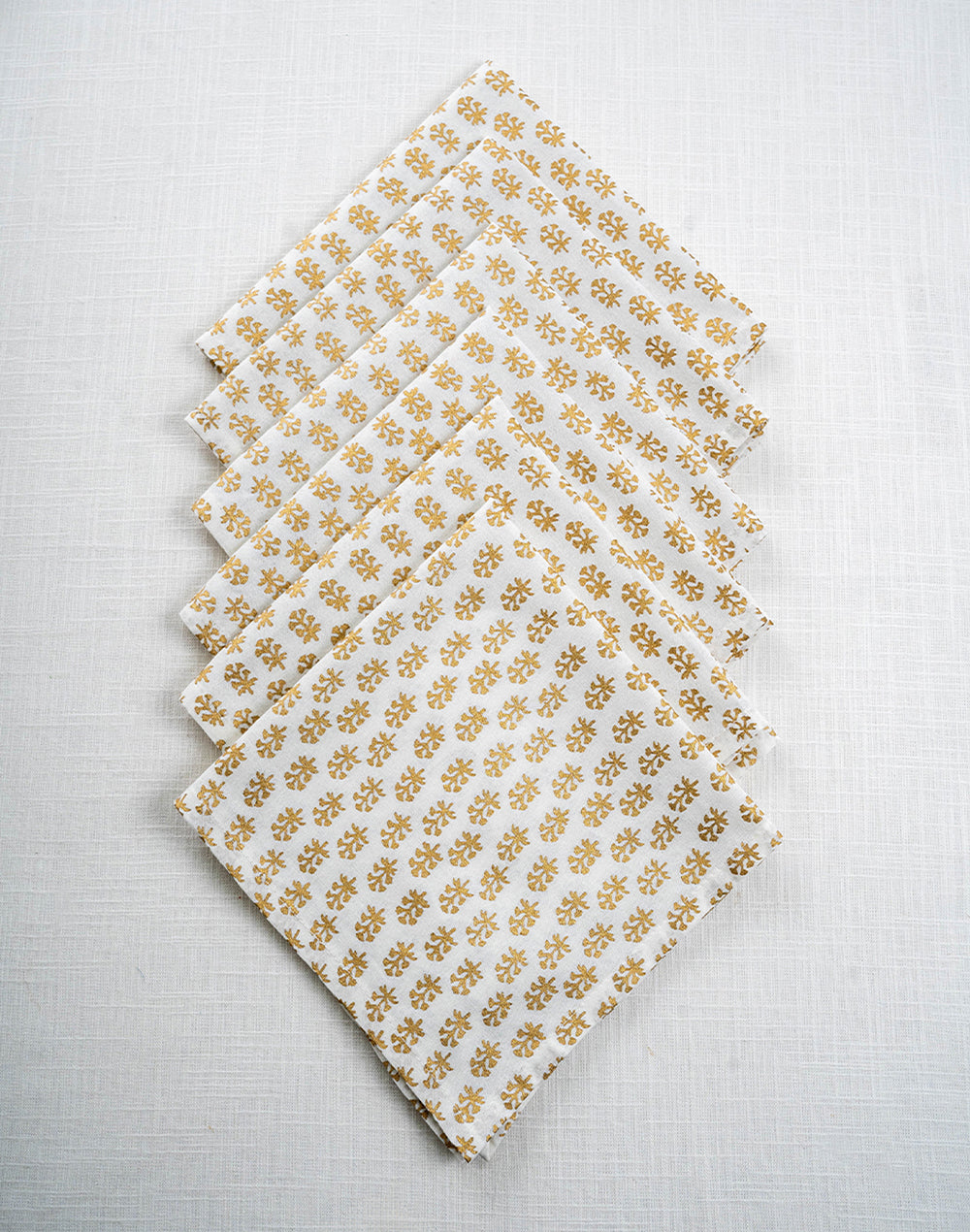 Set Of 6 - 12" Cocktail Napkins For Diwali / Rakhi / Housewarming