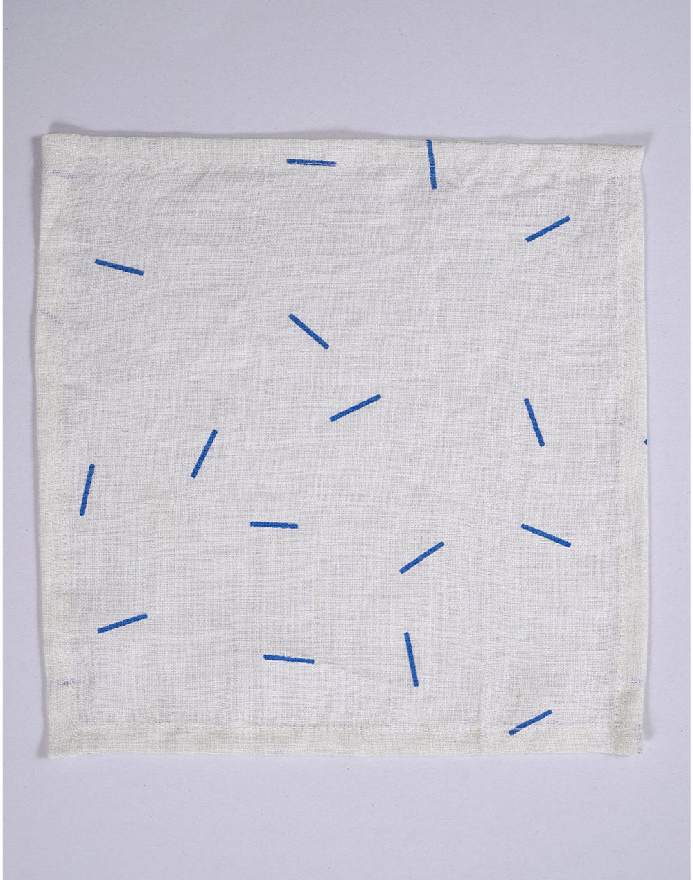 Set Of 4- 10" White Linen Cocktail Napkin/ Party Napkins