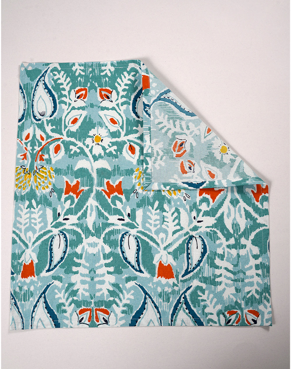 Set of 6 - 16" Multicolor Elegant Cotton Table Napkins