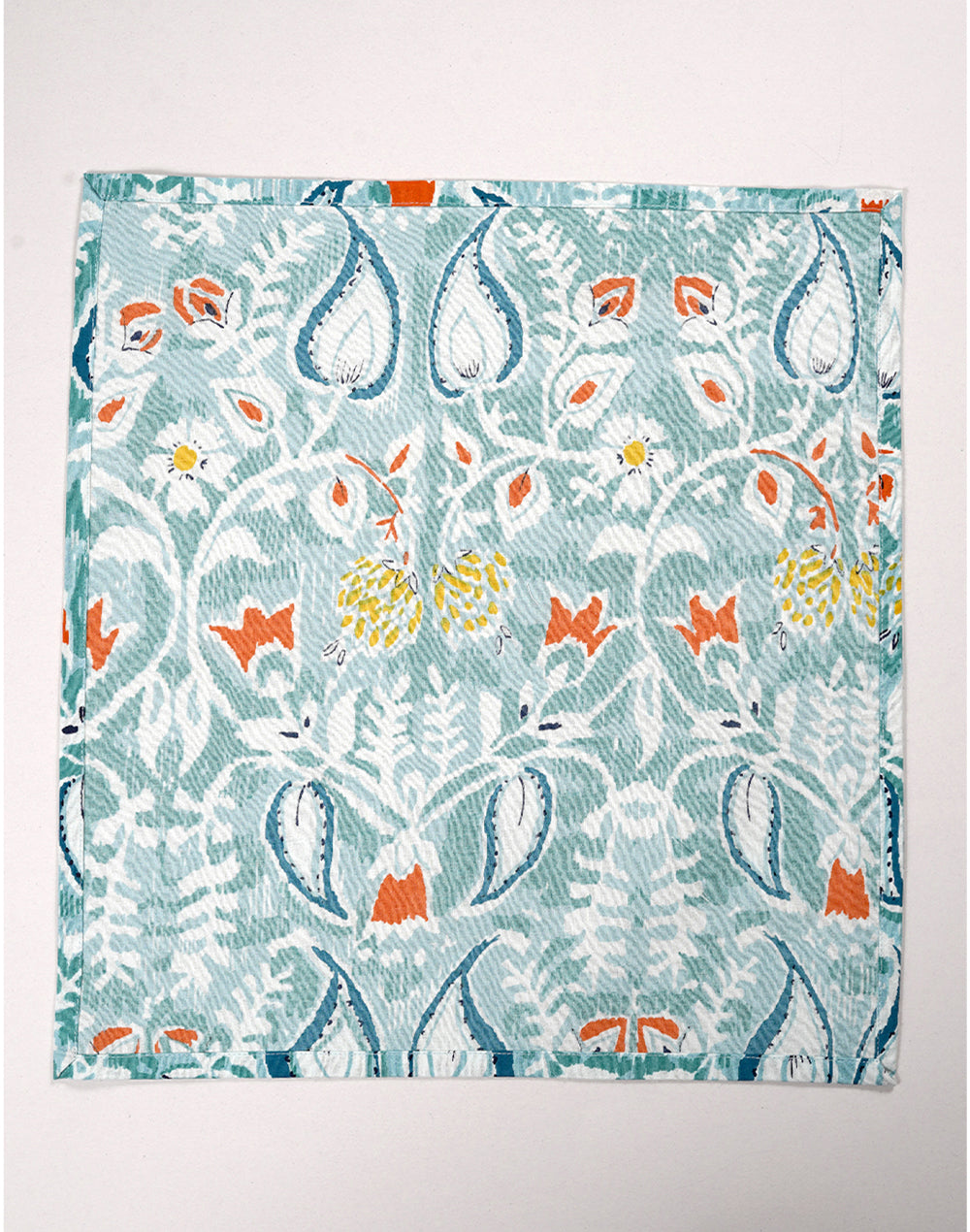 Set of 6 - 16" Multicolor Elegant Cotton Table Napkins