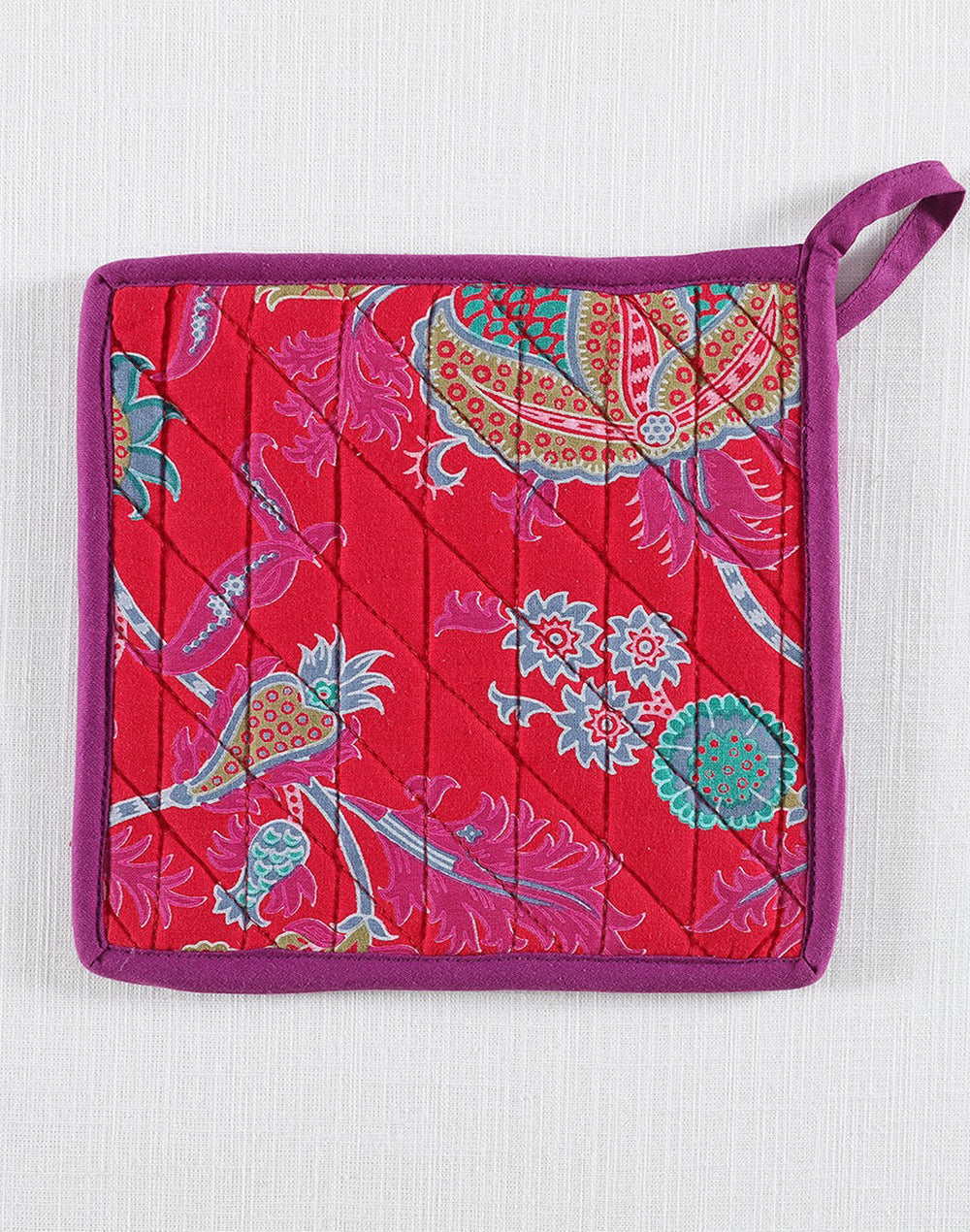 Floral Print Pot Holder Set