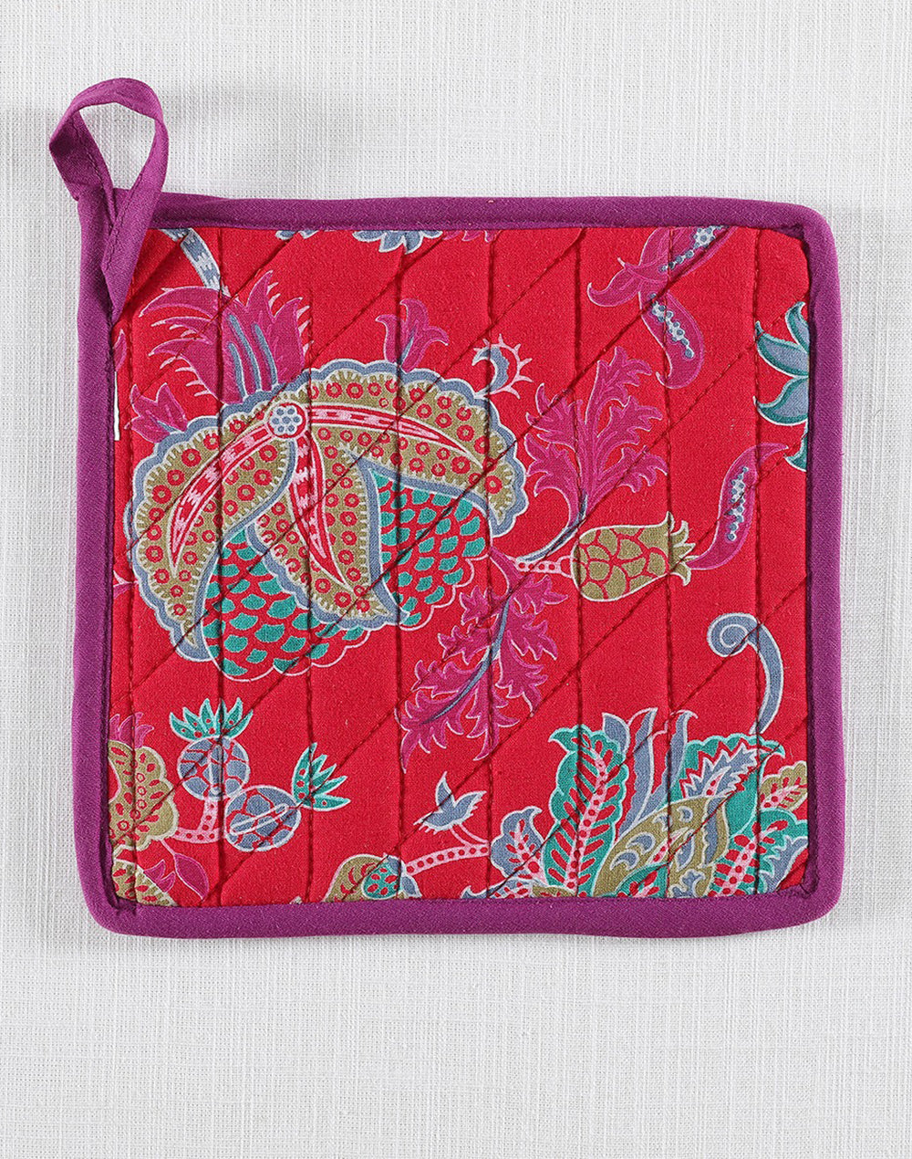 Floral Print Pot Holder Set