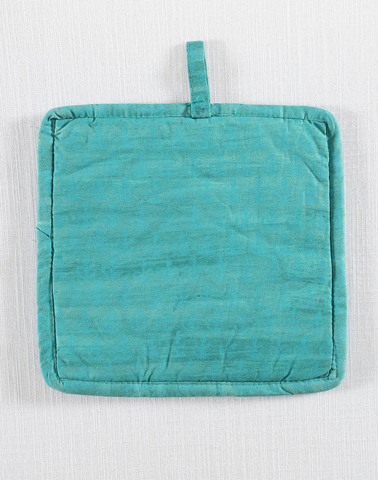 Blue Tea Pot Holder Set