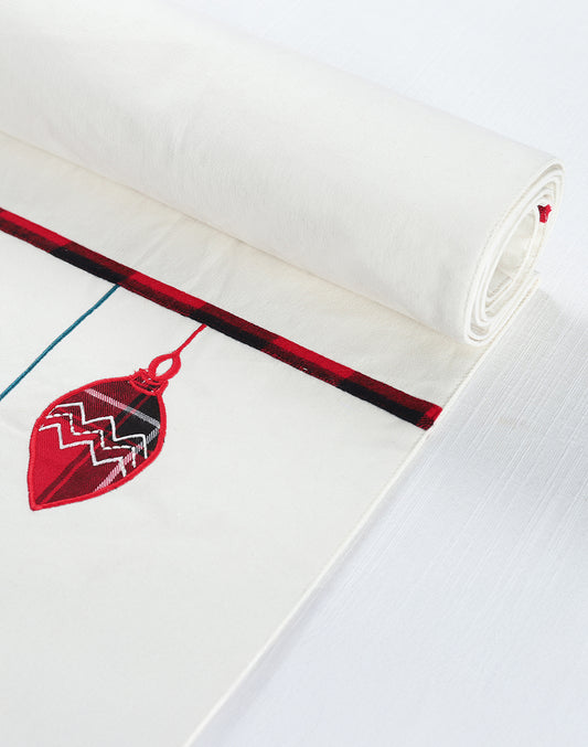 Onyx Cotton Table Runner