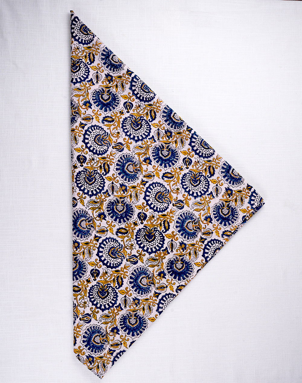 Yellow Ethnic Protective Table Cover