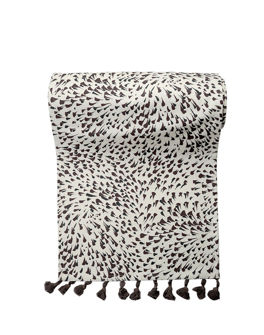 Abstract Cotton Table Runner