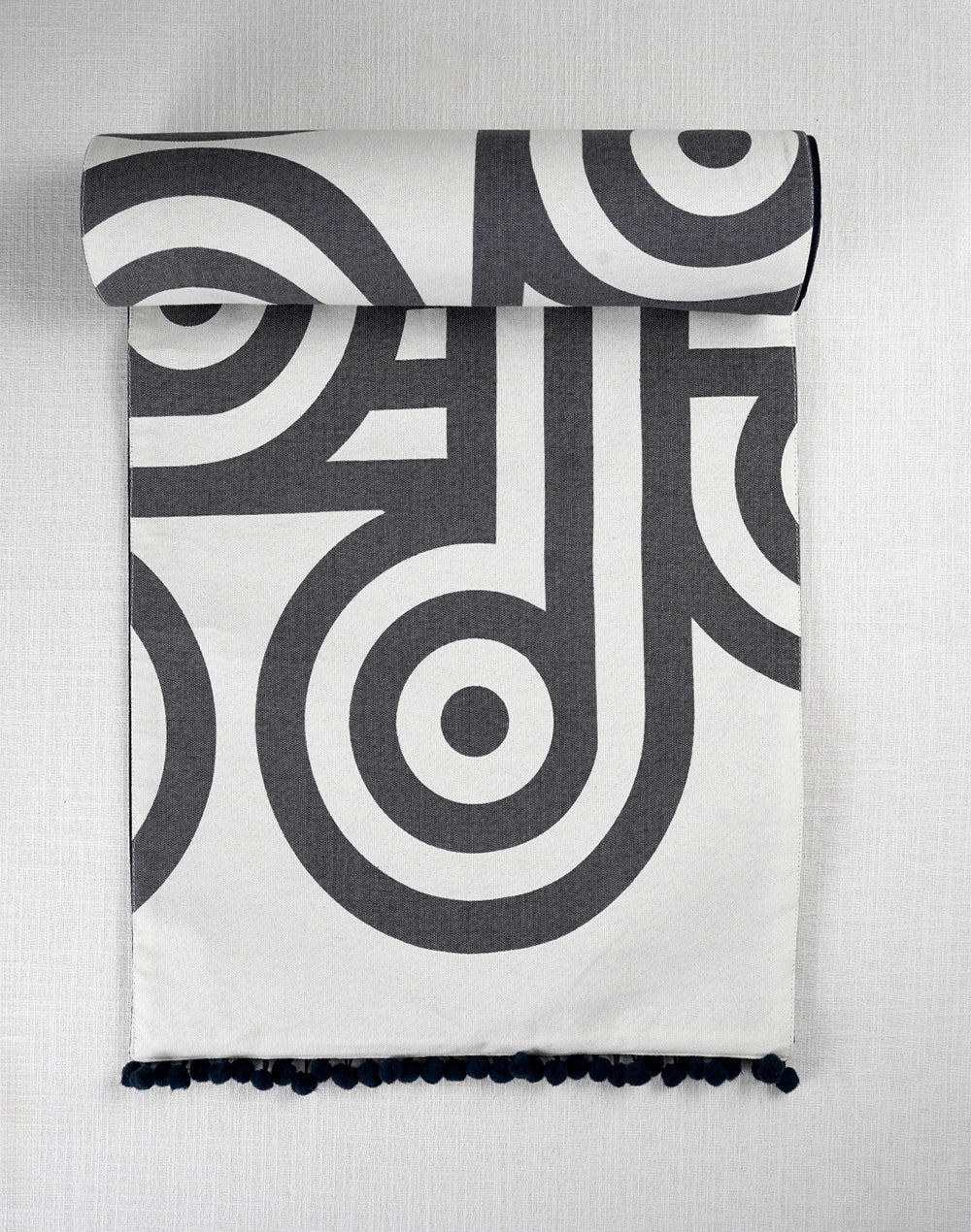 Abstract Statement Cotton Table Runner