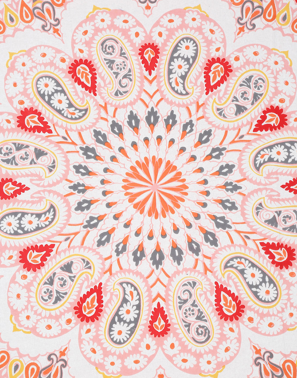 Bold Floral Bedsheet with Pillow Cover