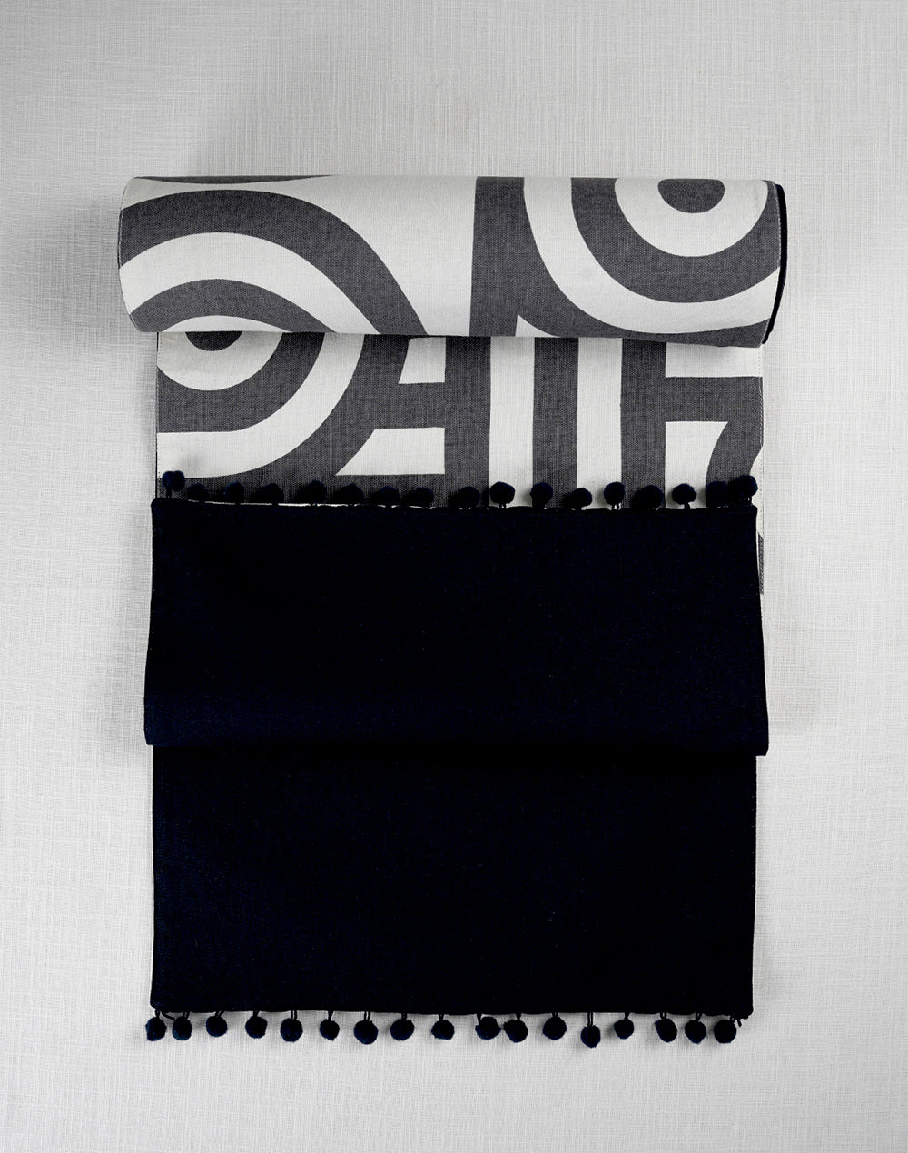 Abstract Statement Cotton Table Runner