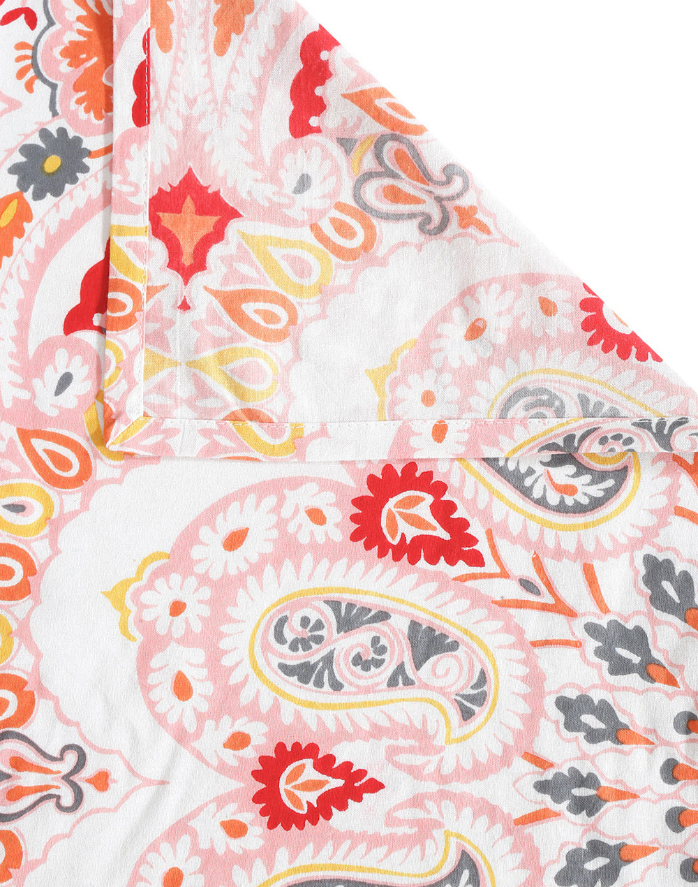 Bold Floral Bedsheet with Pillow Cover