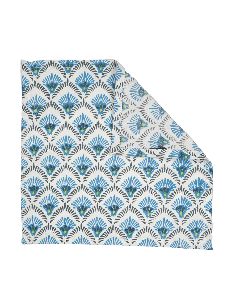 Set Of 6 - 8" Scallop Cocktail Napkin
