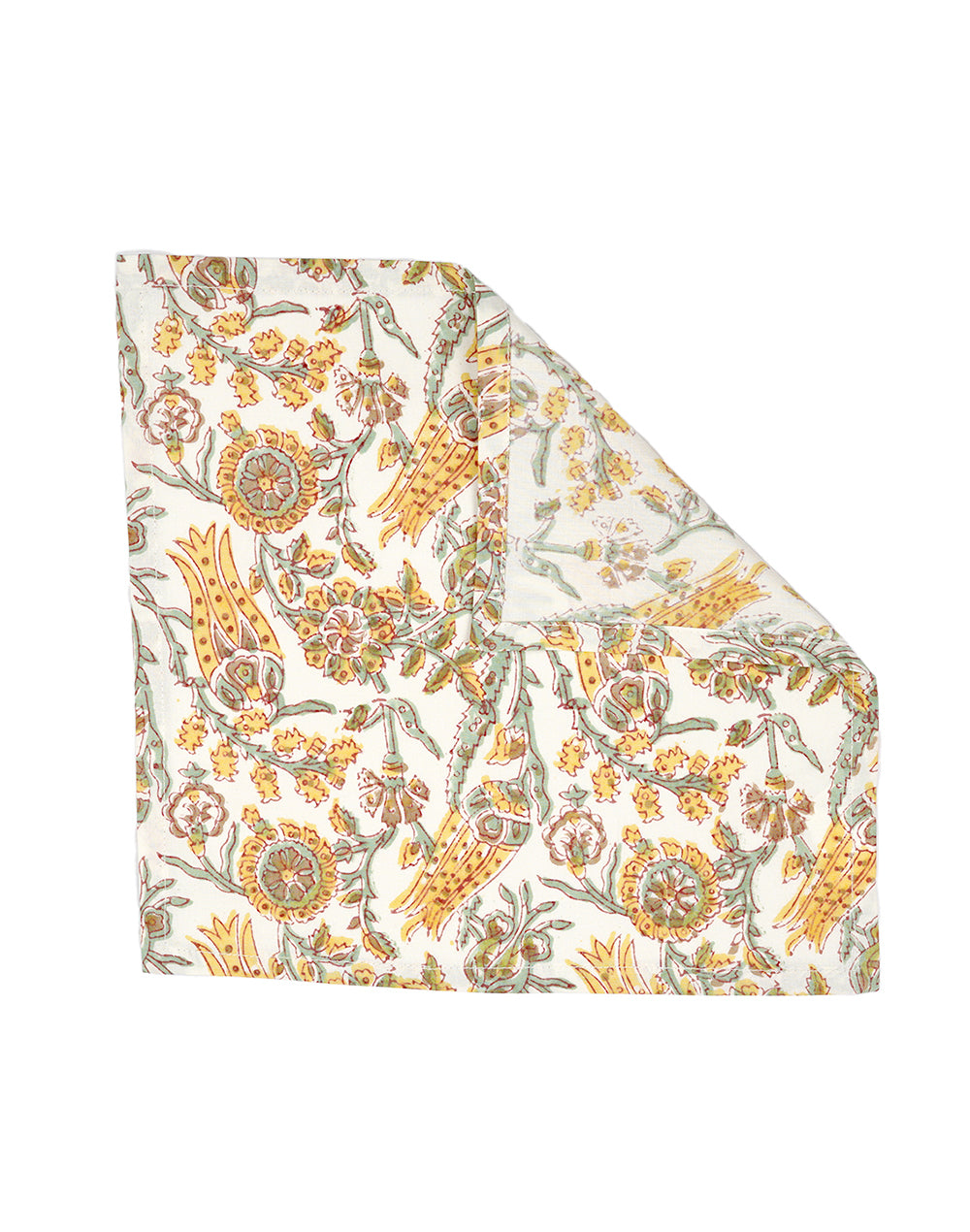 Set Of 6 - 10" Tulip Cotton Everyday Napkin/ Small Napkin Set