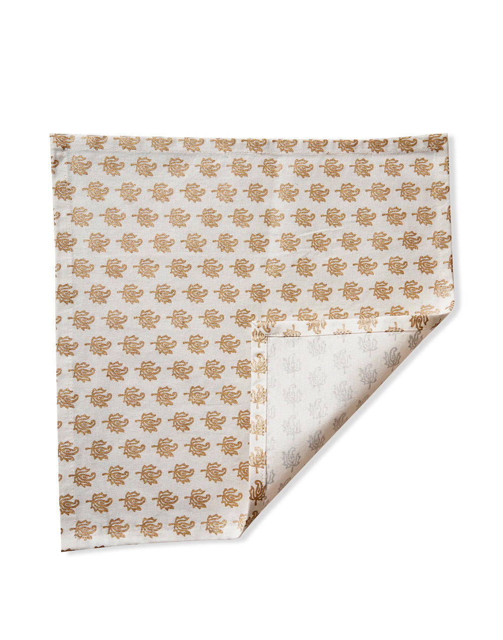 Set of 6 - 12" - Cocktail Paisley Napkins / Dinner Party Napkin /