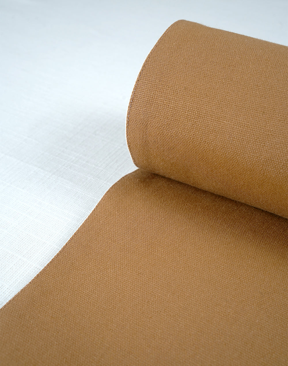 Brown Gold Printed Decorative Table Runner