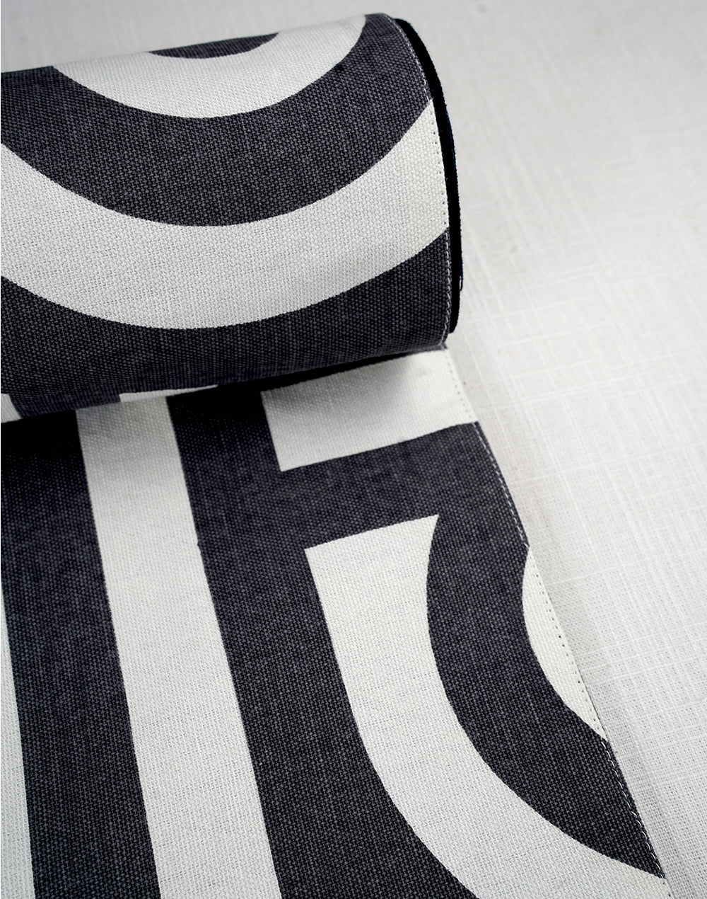 Abstract Statement Cotton Table Runner