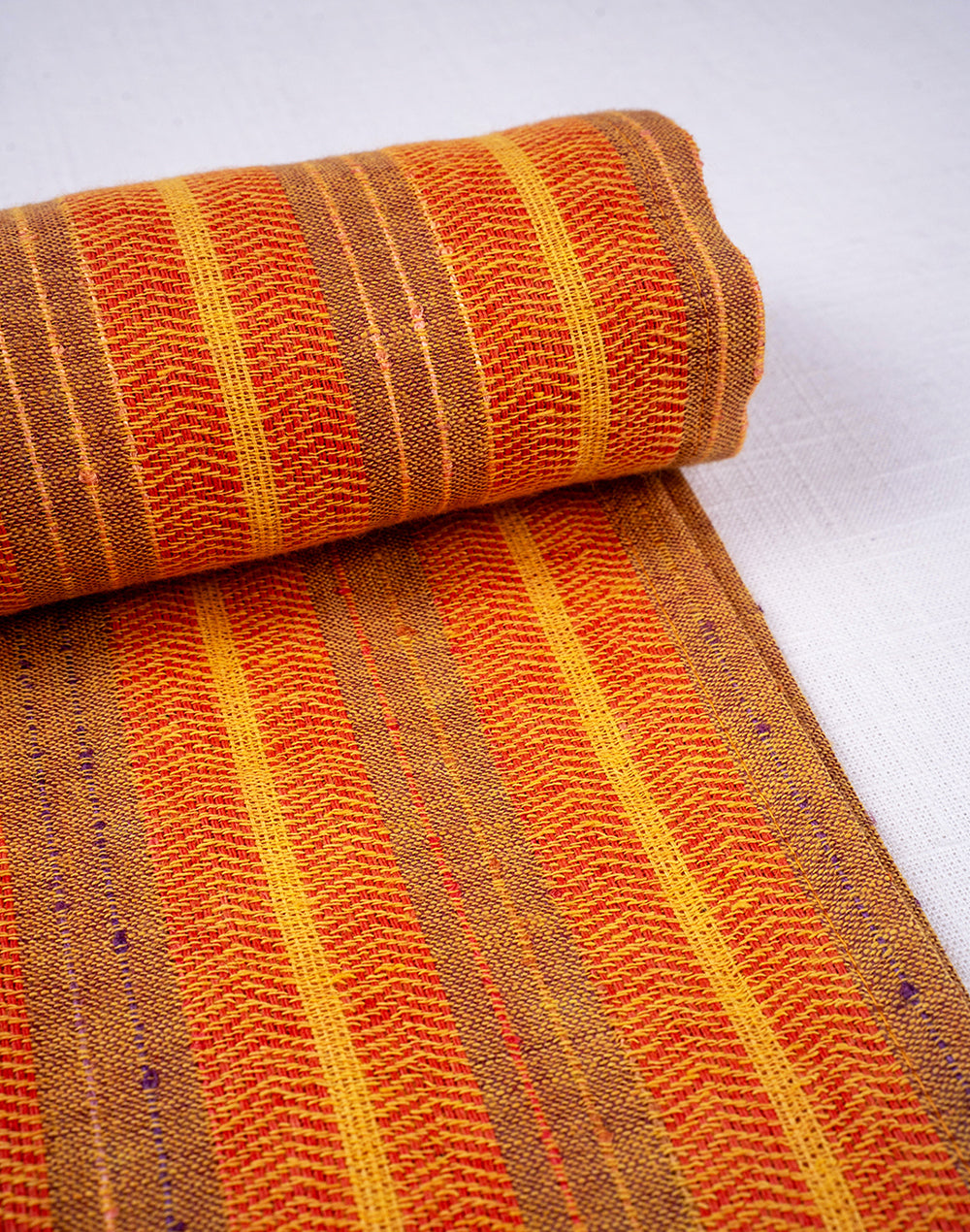 Shades Of Orange Cotton Table Runner