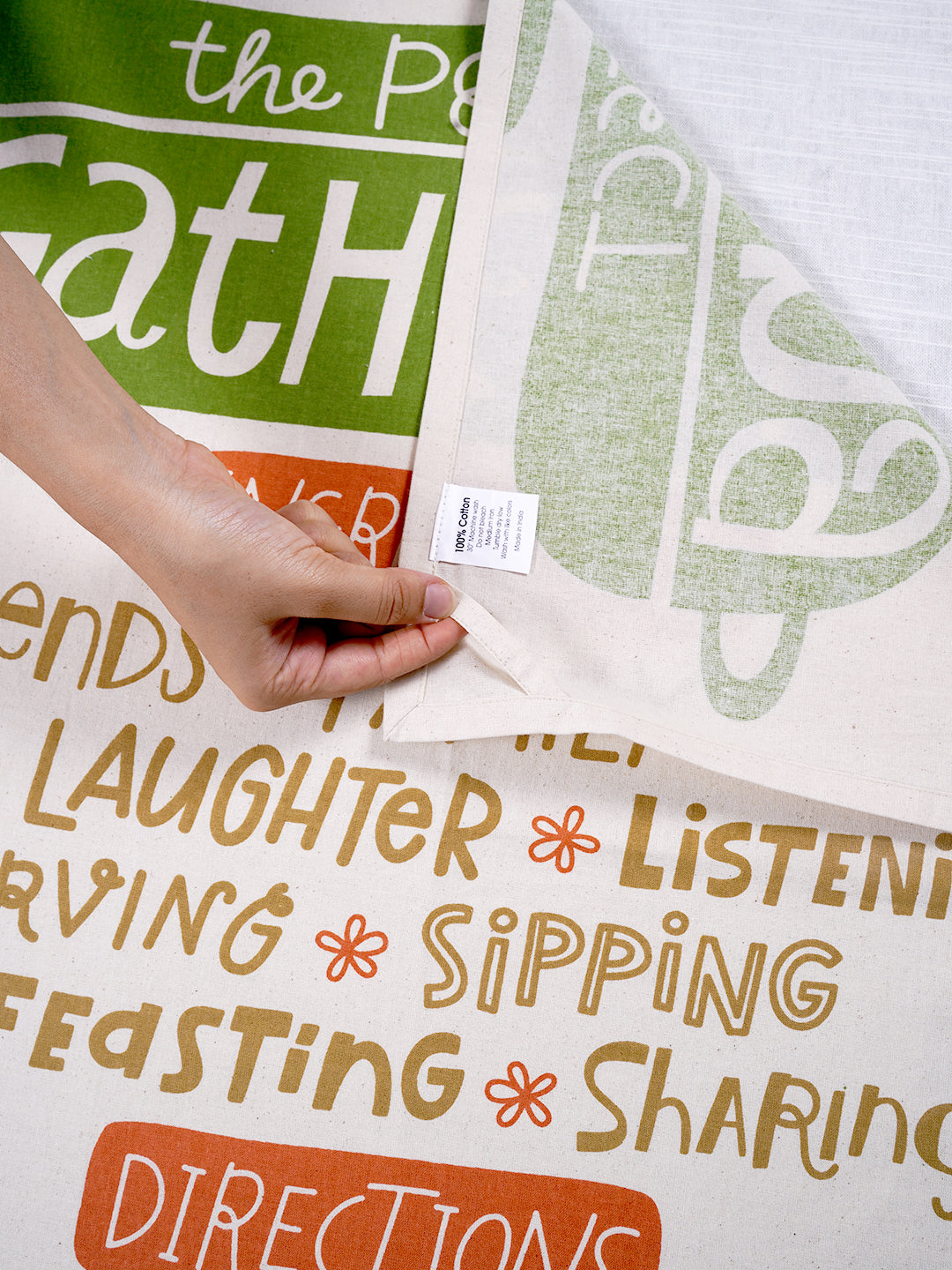 Set of 3 - Reuseable Cotton Kitchen Towel/ Tea Towel