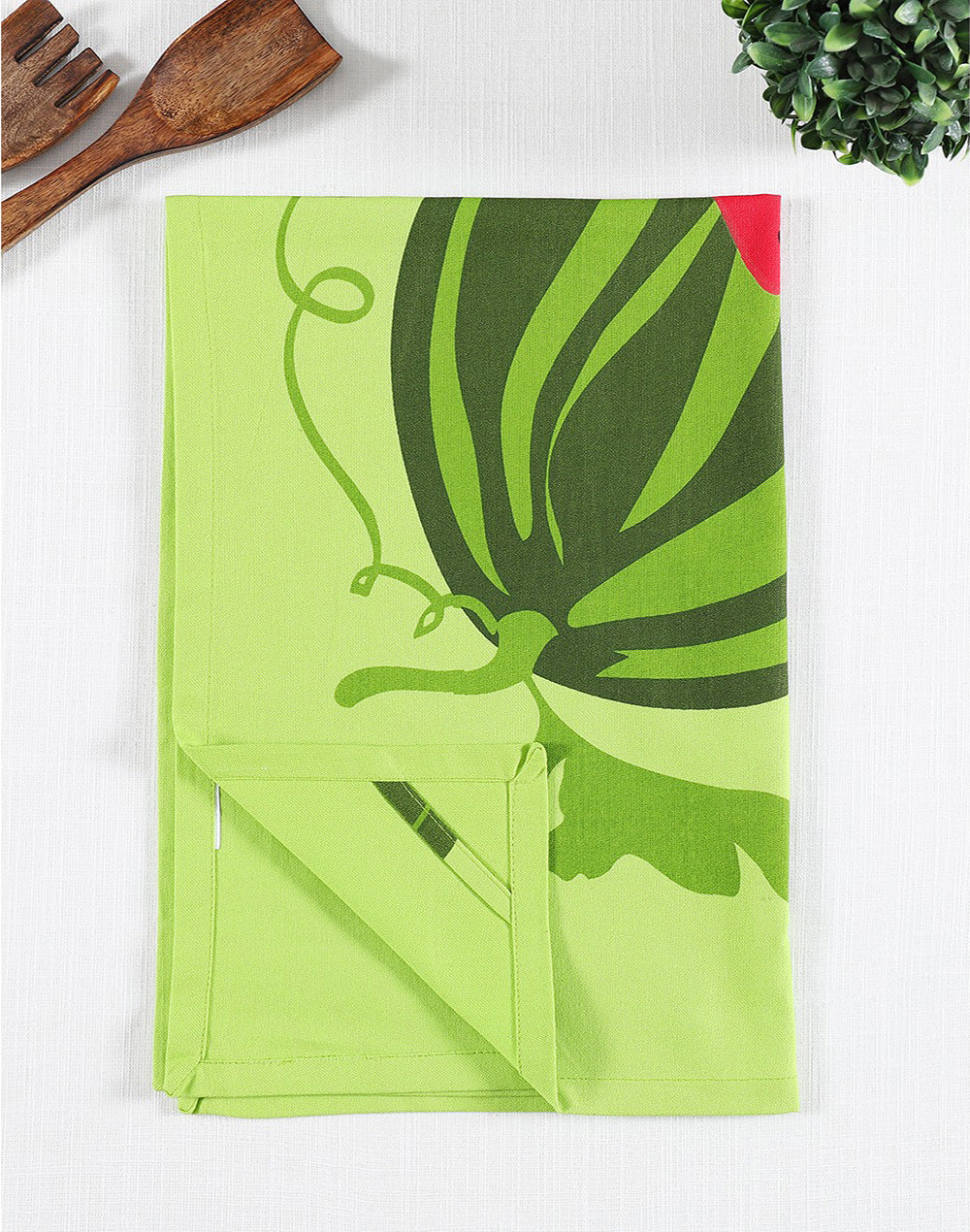Set of 3 - Green Watermelon Kitchen Dish Towels