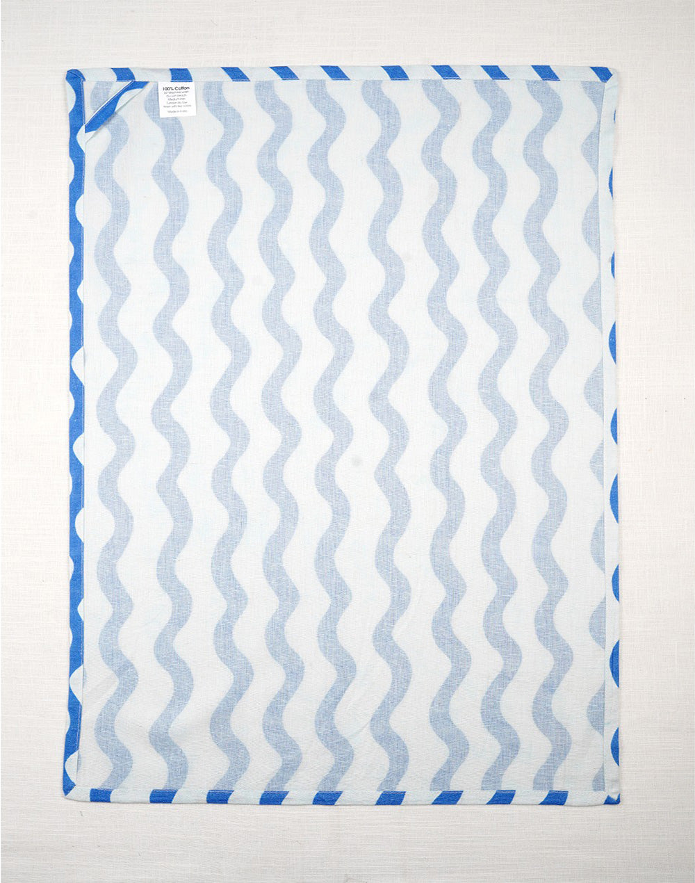 Set of 3 - Waves Cotton Kitchen Towel/ Tea Towel