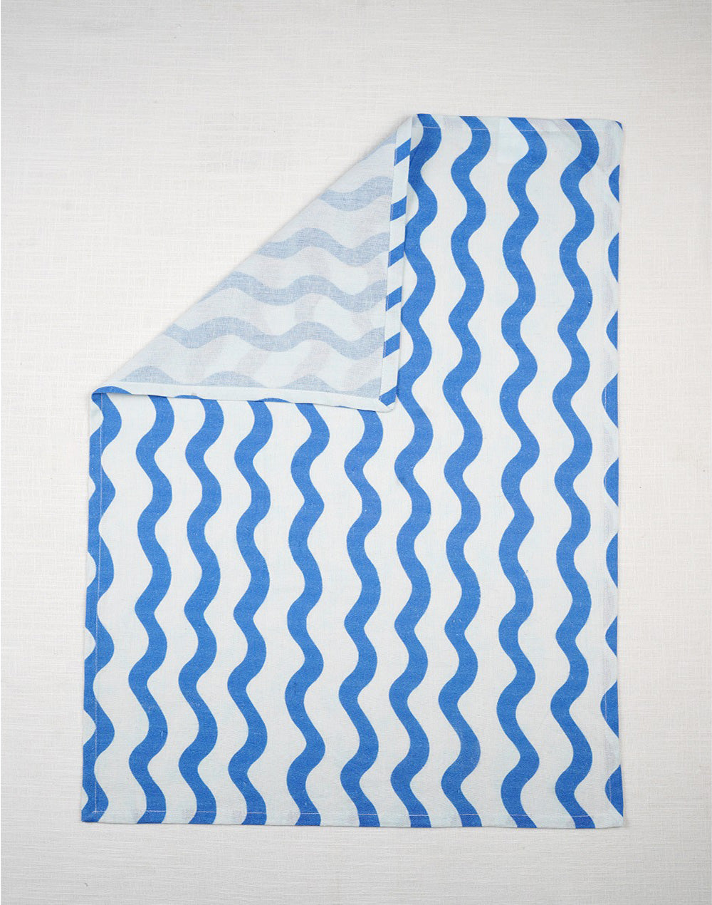 Set of 3 - Waves Cotton Kitchen Towel/ Tea Towel